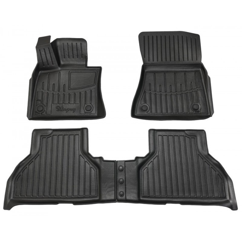 3D килимки для BMW X6 (E71) (2008-2014)  з бортиками 30 мм (Stingray)