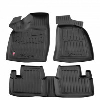 3D килимки для Volvo XC90 (2014-...)  з бортиками 30 мм (Stingray)