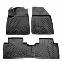 3D килимки для BUD YUAN PLUS (2021-...) з бортиками 30 мм (Stingray)