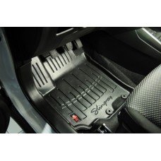 3D килимки для Opel Zafira A (1999-2005)  з бортиками 30 мм (Stingray)