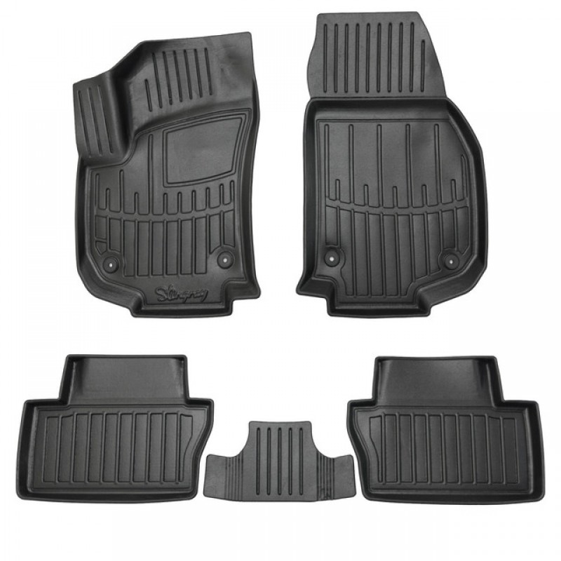 3D килимки для OPEL Zafira B (2005-2011)  з бортиками 30 мм (Stingray)