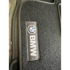 Текстильні (ворсові) коврики для BMW X5 (F15) (2013-2018) (Чорні) (Comfort)