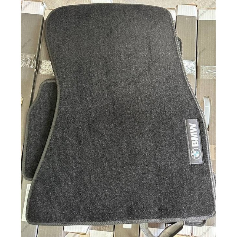 Текстильні (ворсові) коврики для BMW X5 (F15) (2013-2018) (Чорні) (Comfort)
