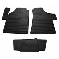 Гумові килимки в салон для Mercedes Benz W639 Vito/Viano II (2003-2014) комплект з 3 штук (Stingray)