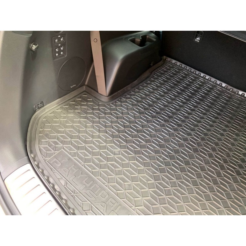 Килимок в багажник для Hyundai Palisade 2021- (7 місць) (AVTO-Gumm)