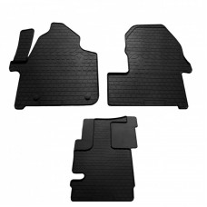 Гумові килимки в салон для Mercedes Benz W907 Sprinter III (2018-...) (1plus1) комплект з 3 штук (Stingray)