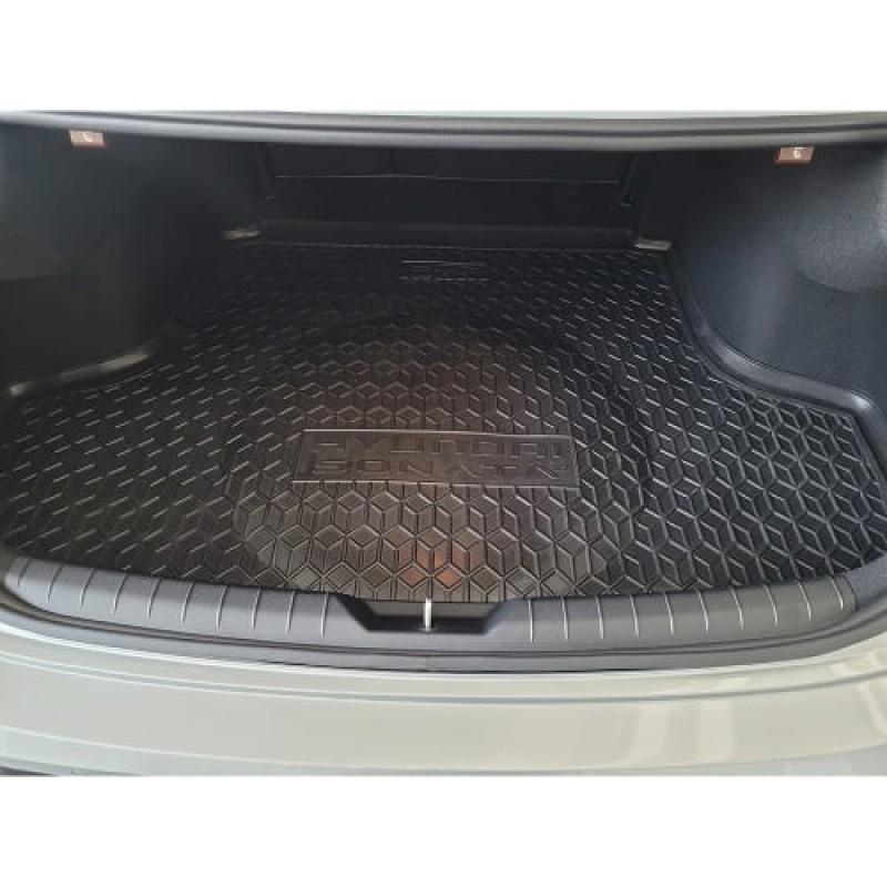 Килимок в багажник для Hyundai Sonata (DN8) (2019-...) ДВЗ (Avto-Gumm)