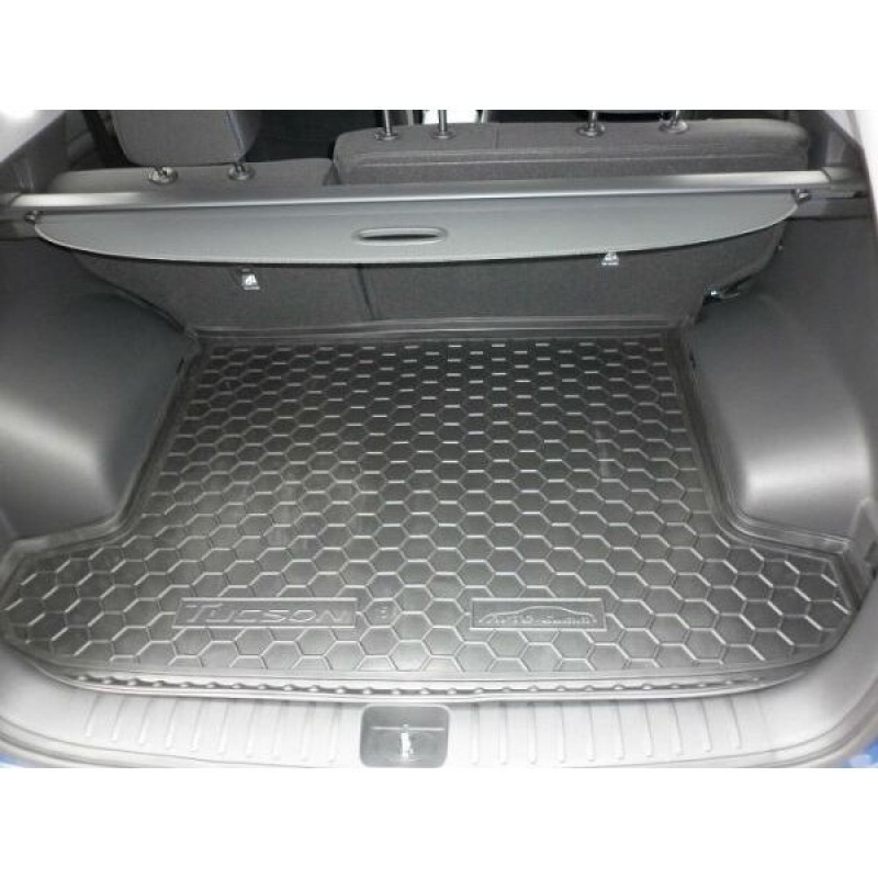 Килимок в багажник для Hyundai Tucson (TL) (2015-2021) (Avto-Gumm)