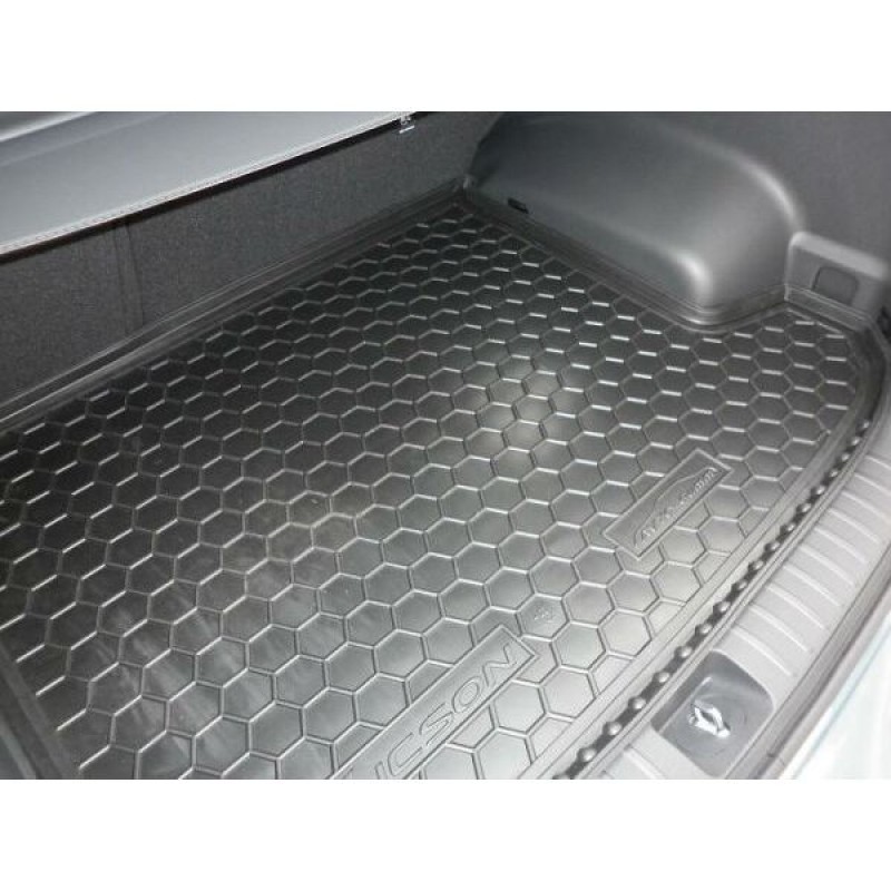 Килимок в багажник для Hyundai Tucson (TL) (2015-2021) (Avto-Gumm)