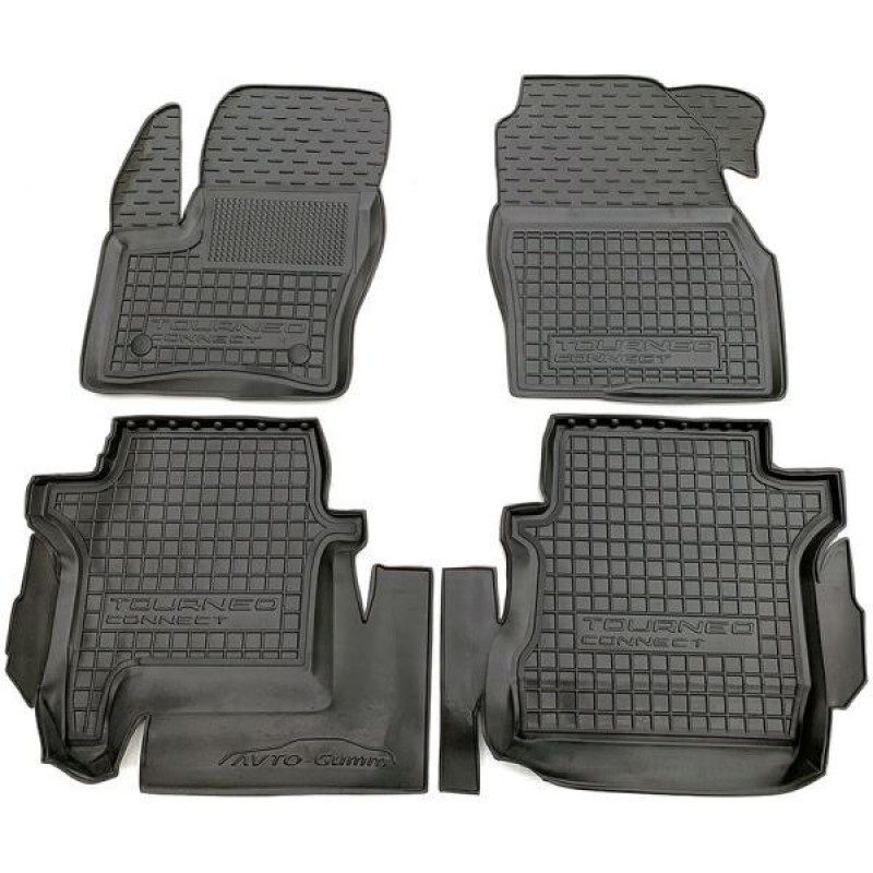 Коврики в салон Ford Transit Connect (2013-...) Довга база (Avto-Gumm)