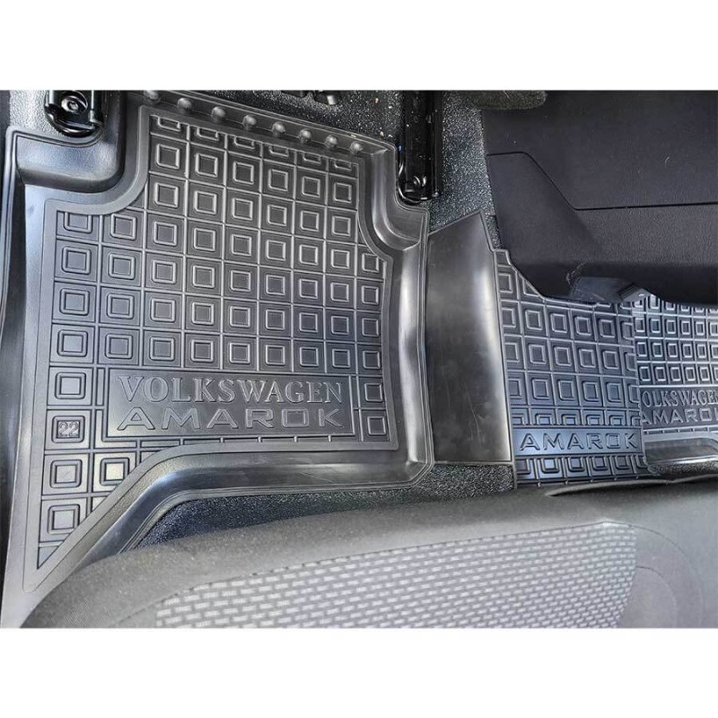 Коврики в салон Volkswagen Amarok (2022-...) (Avto-Gumm)