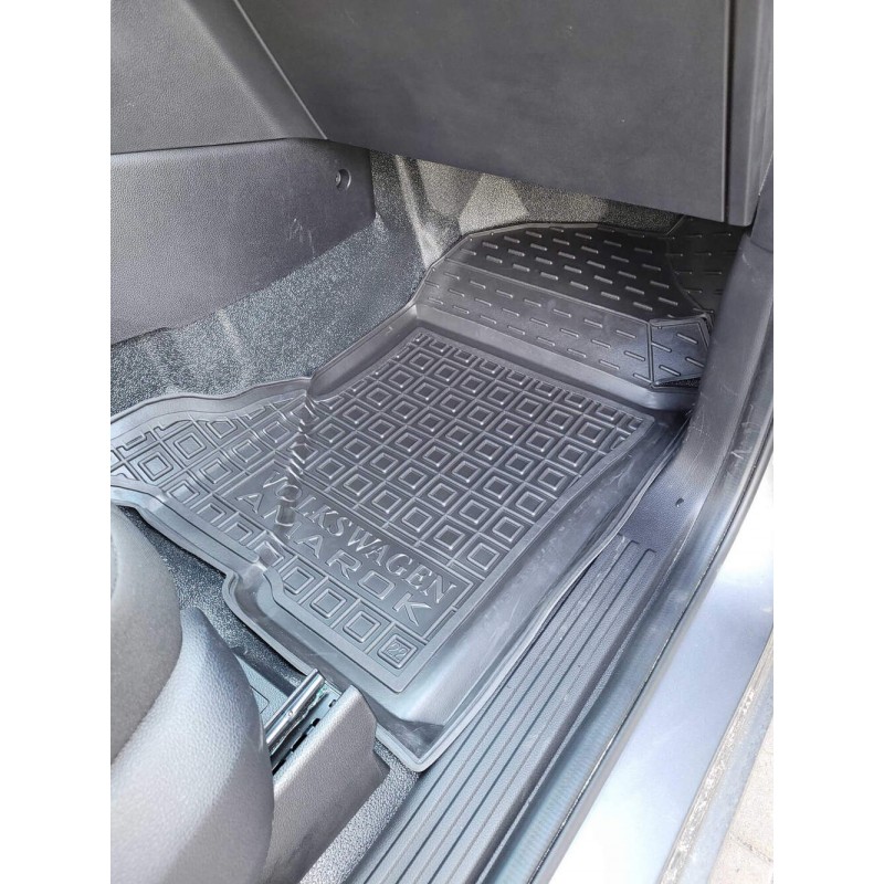 Коврики в салон Volkswagen Amarok (2022-...) (Avto-Gumm)