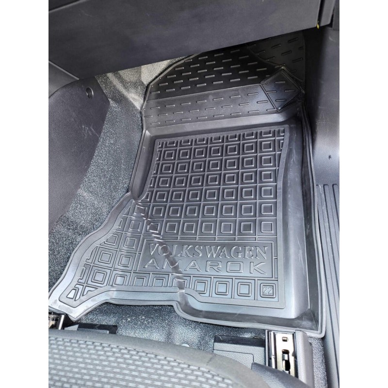 Коврики в салон Volkswagen Amarok (2022-...) (Avto-Gumm)