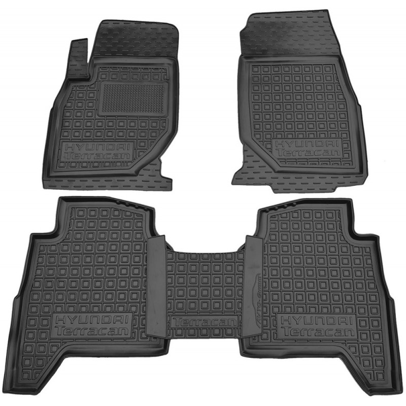 Коврики в салон Hyundai Terracan (2001-2007) (Avto-Gumm)