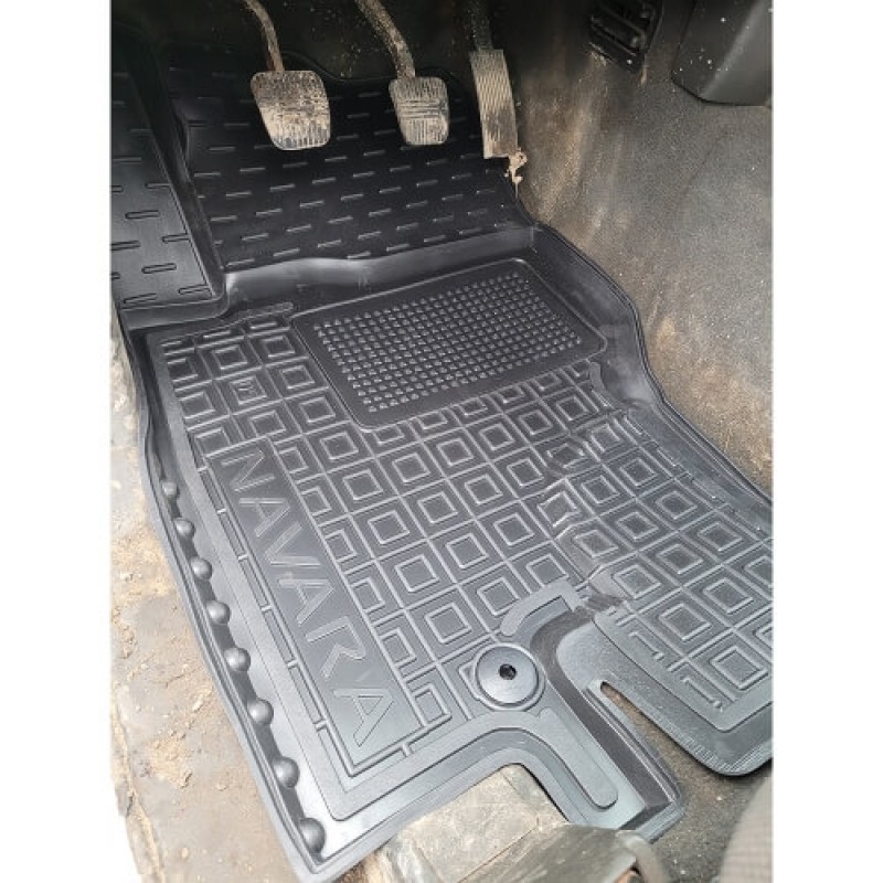 Коврики в салон Nissan Navara (D40) (2005-2010) King Cab (Avto-Gumm)