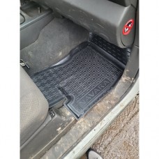 Коврики в салон Nissan Navara (D40) (2005-2010) King Cab (Avto-Gumm)