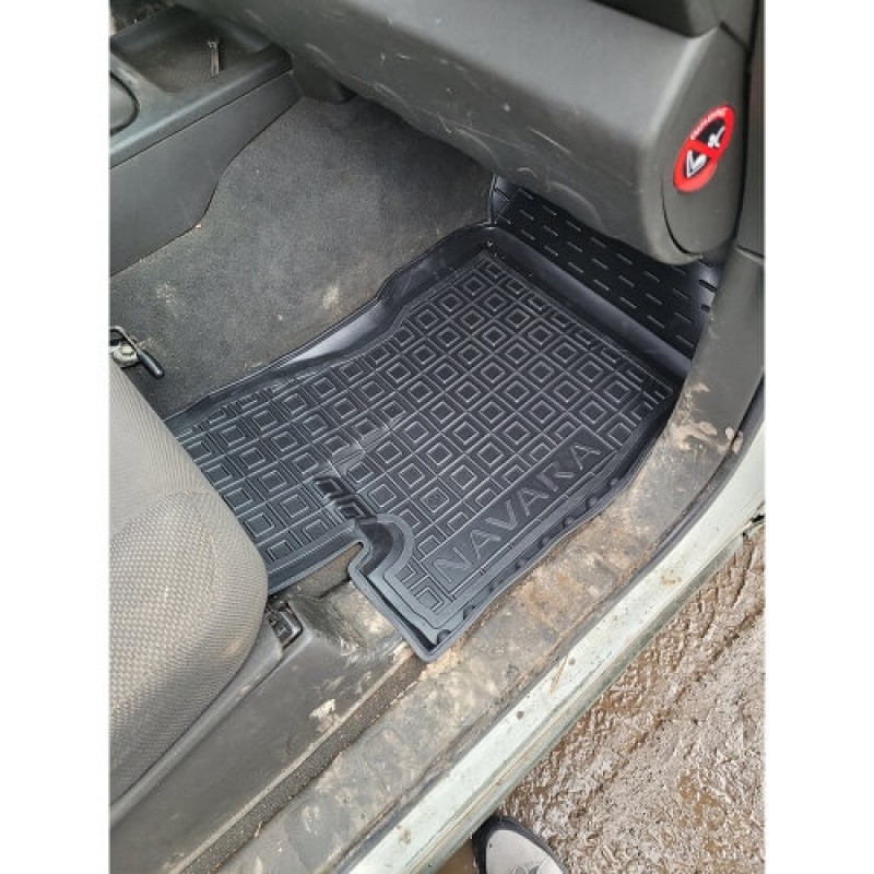 Коврики в салон Nissan Navara (D40) (2005-2010) King Cab (Avto-Gumm)