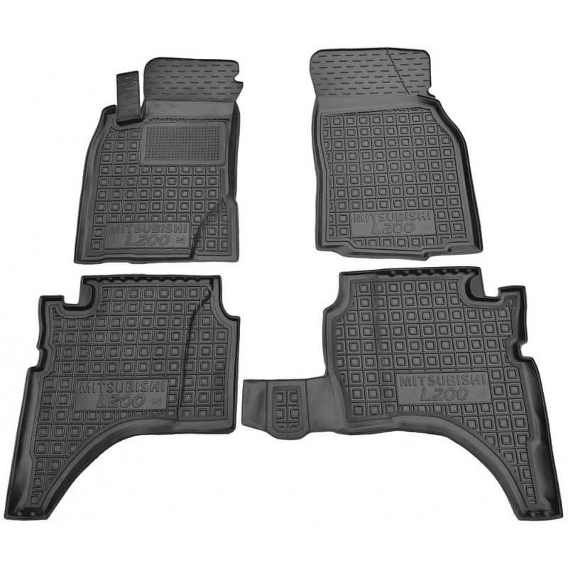 Коврики в салон Mitsubishi L200 (K60T) (1996-2006) Double Cab (Avto-Gumm)