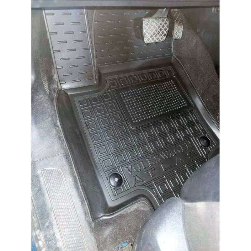 Коврики в салон Volkswagen Atlas (2016-...) (Avto-Gumm)