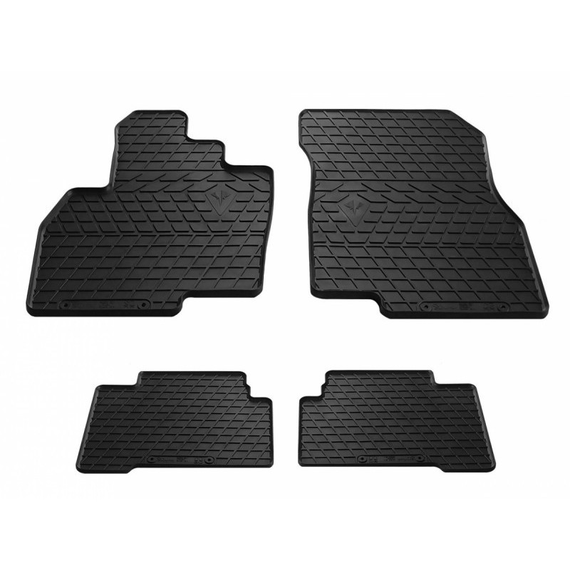 Гумові килимки в салон для Mitsubishi Grandis (2003-2011) комплект з 4 штук (Stingray)