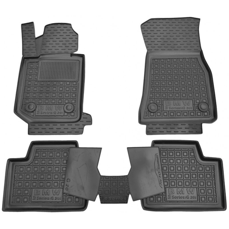 Коврики в салон для BMW 3 (G20-G21) (2019-...) (Avto-Gumm)