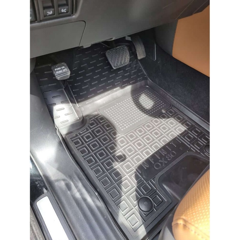 Коврики в салон Infiniti QX80 (2013-...) 5 місць (Avto-Gumm)