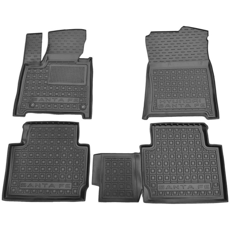 Коврики в салон Hyundai Santa Fe V (MX5) (2024-...) (Avto-Gumm)