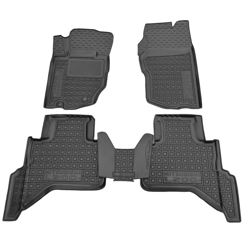 Коврики в салон Mitsubishi L200 (2024-...) (Avto-Gumm)