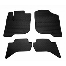 Гумові килимки в салон для Mitsubishi L200 (KAOT) (european version) (2006-2015) комплект з 4 штук (Stingray)