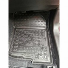 Коврики в салон SUZUKI SX4 III S-CROSS (2021-...) MHEV (Avto-Gumm)