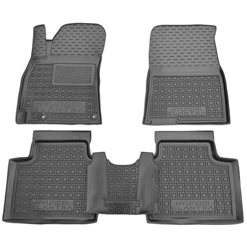 Коврики в салон Hyundai Elantra (CN7) (2024-...) FL (Avto-Gumm)