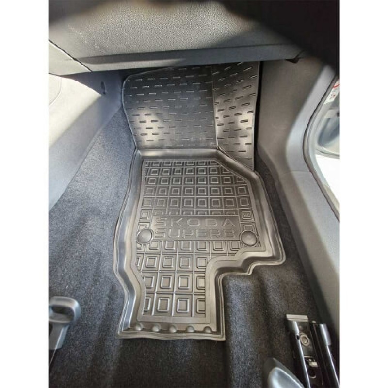 Коврики в салон Skoda Superb IV (B9) (2024-...) (Avto-Gumm)
