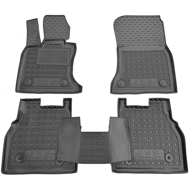 Коврики в салон для BMW 5 (F07) GT (2009-2017) (Avto-Gumm)