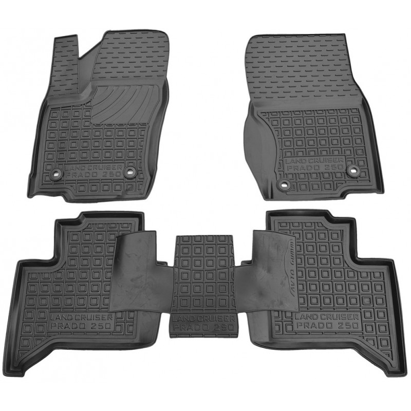 Коврики в салон Toyota Land Cruiser Prado (J250) (2023-...) (Avto-Gumm)