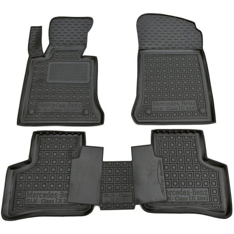Коврики в салон Mercedes Benz X204 GLK (2008-2015) (Avto-Gumm)