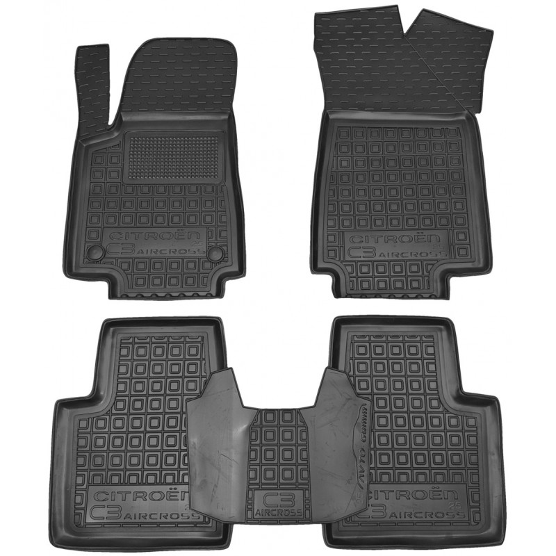 Коврики в салон Citroen C3 Aircross (2024-...) (Avto-Gumm)