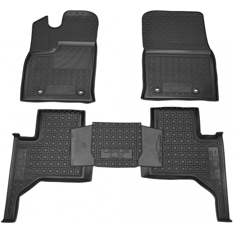 Коврики в салон LEXUS LX (J300/310) (2022-...) (Avto-Gumm)