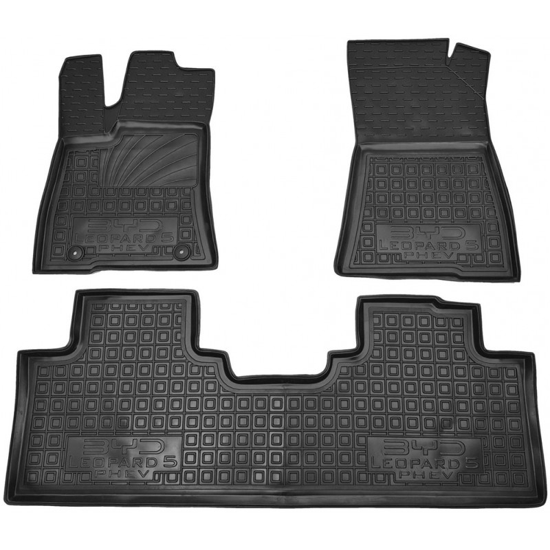 Коврики в салон BYD Leopard 5 (2025-...) Hybrid  (Avto-Gumm)