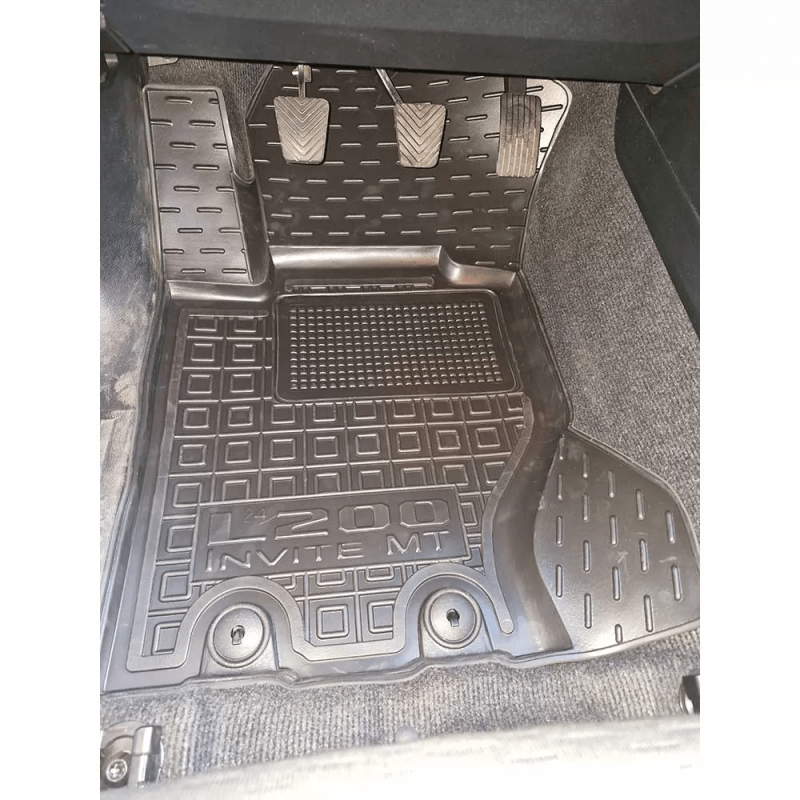 Коврики в салон Mitsubishi L200 (2024-...) Invite (Avto-Gumm)