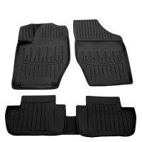 3D килимки для Citroen C4 (N) (2010-2018) з бортиками 30 мм (Stingray) 3D килимки для Citroen C4 (N) (2010-2018) з бортиками 30 мм (Stingray)