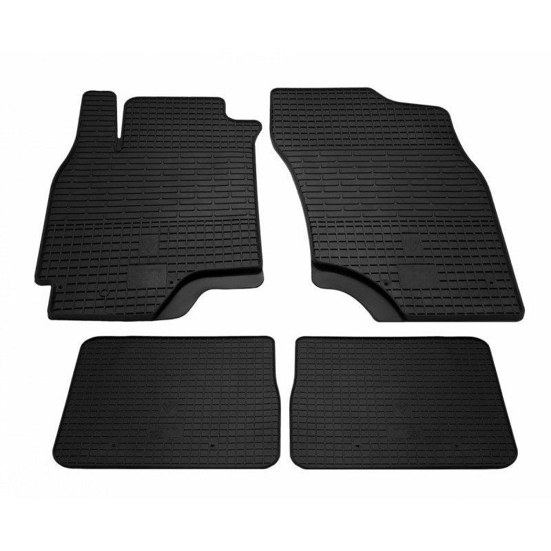 Гумові килимки в салон для Mitsubishi Outlander (2003-2006) комплект з 4 штук (Stingray)