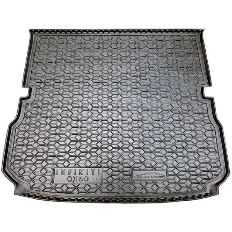 Килимок в багажник для Infiniti JX/QX60 2012- 7 місць (Avto-Gumm)