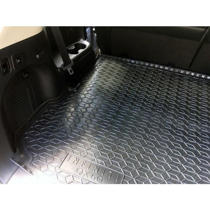 Килимок в багажник для Infiniti JX/QX60 2012- 7 місць (Avto-Gumm)