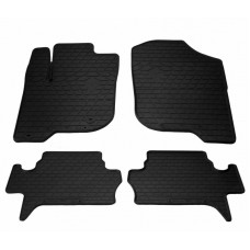 Гумові килимки в салон для Mitsubishi Pajero Sport II (2008-2016) комплект з 4 штук (Stingray)