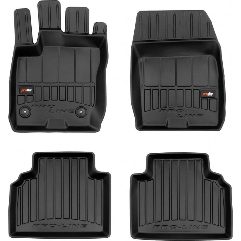 Гумові коврики в салон для Ford Tourneo/Transit Courier (mkI) 2014-2023 (Frogum Proline 3D)