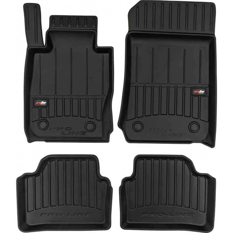 Гумові коврики в салон для BMW 3-series (E90; E91; E92) 2004-2013 (полный привод) (Frogum Proline 3D)