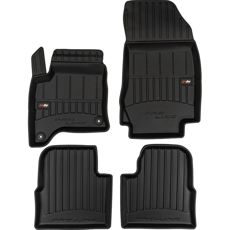 Гумові коврики в салон для Peugeot 2008 (mkII) 2023→ (гибрид) (Frogum Proline 3D)