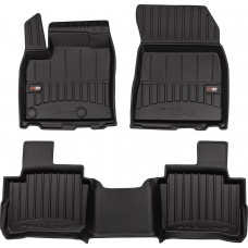 Гумові коврики в салон для Nissan Qashqai (mkIII) 2021→ (гибрид) (Frogum Proline 3D)