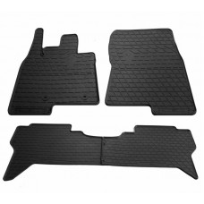 Гумові килимки в салон для Mitsubishi Pajero Wagon IV (V80) (2006-...) комплект з 4 штук (Stingray)