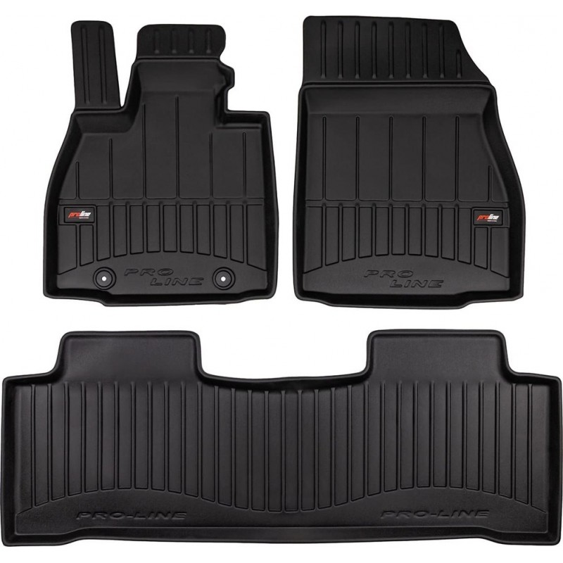 Гумові коврики в салон для BYD Sealion 07 (mkI) 2024→ (Frogum Proline 3D)